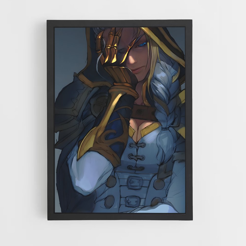 Poster Jaina en Hoodie – affiche World of Warcraft (vue 2)
